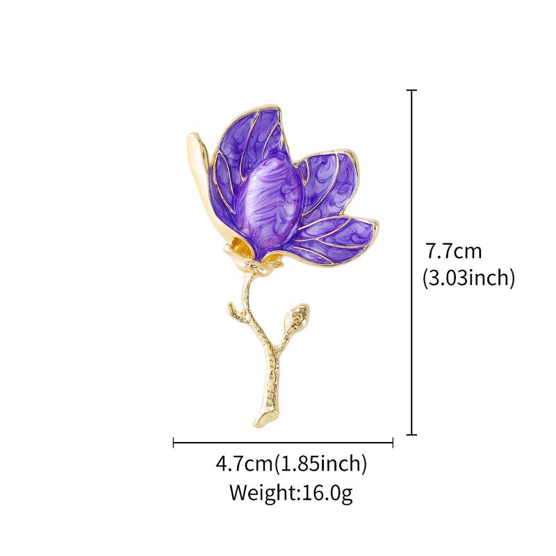 Creative Flower Brooch Versatile Scarf Buckle Anti-Exposure Buckle Corsage Brooch Women'S Accessories