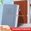 Английский планировщик на 2026-2028 годы: Утолщенный еженедельник и ежемесячник