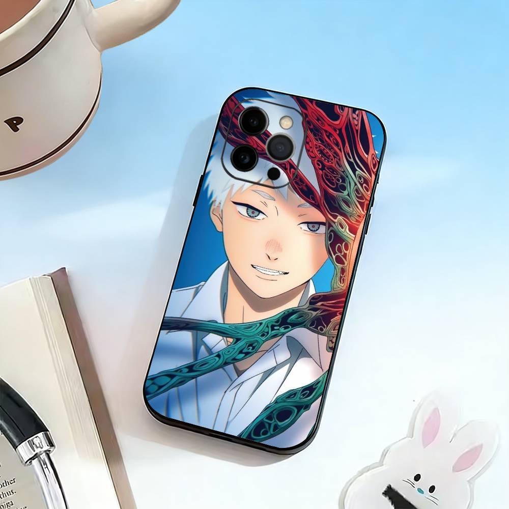 Летний H-Hikaru DD-Died Чехол для телефона для iPhone 17,16,15,14,13,12,11 Plus,Pro Max,XS,Мягкий силиконовый черный чехол