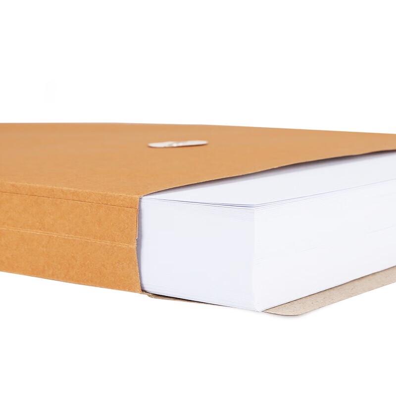 SIMAA A4 Kraft Paper File Bag with String Tie