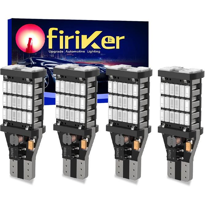 4PCS Super Bright 921 T15 912 W16W LED Reverse Lights, Error Free 904 Led 921 Bulbs 45SMD-4014 Chipsets, 912 921 906 LED Car Bulbs For Car Truck
