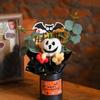 3pcs Mini Halloween Resin Decorative Bouquet Ghost Pumpkin Head Home Bedroom Accessories Party Gifts Creative
