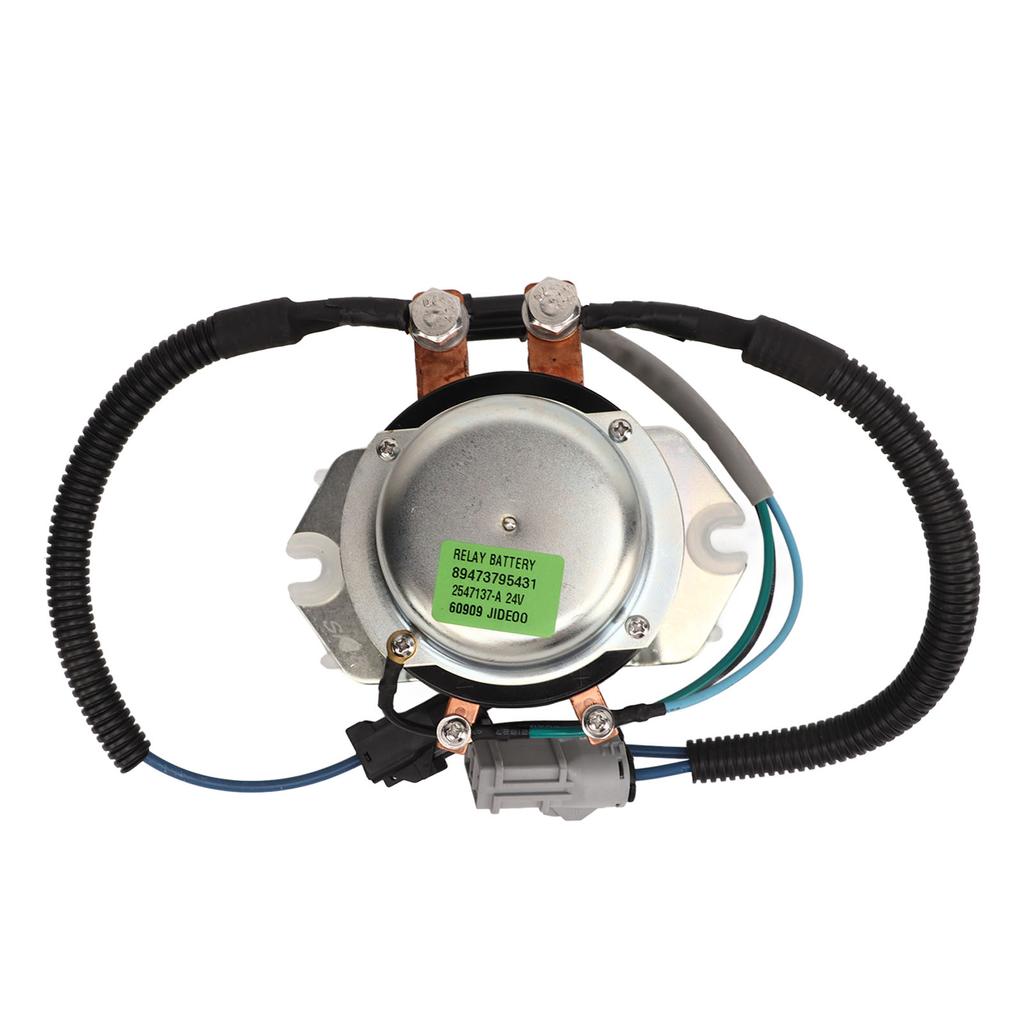 24 В реле аккумуляторной батареи экскаватора, красная медная клемма, главный выключатель питания, замена для Kobelco