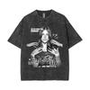Washed Vintage Ethel Cain Preachers Daughter Graphic Tshirt Men Women Retro Oversized T Shirts High Quality Cotton Tshirts