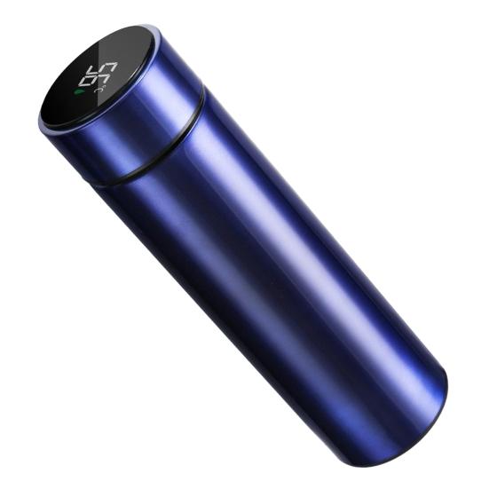 Умная термокружка с дисплеем температуры 500 мл из нержавеющей стали с вакуумной изоляцией чайный пакетик фильтр портативная дорожная чашка