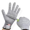 HPPE Anti-cut Gloves Anti-cut Food Grade Slaughter Kitchen Gloves Fishing Woodworking Garden Anti-tie and Stab-proof Gloves