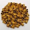 10-40Pcs Wooden Color Oval Tube Acrylic Loose Spacer Charm Beads DIY for Jewelry Making