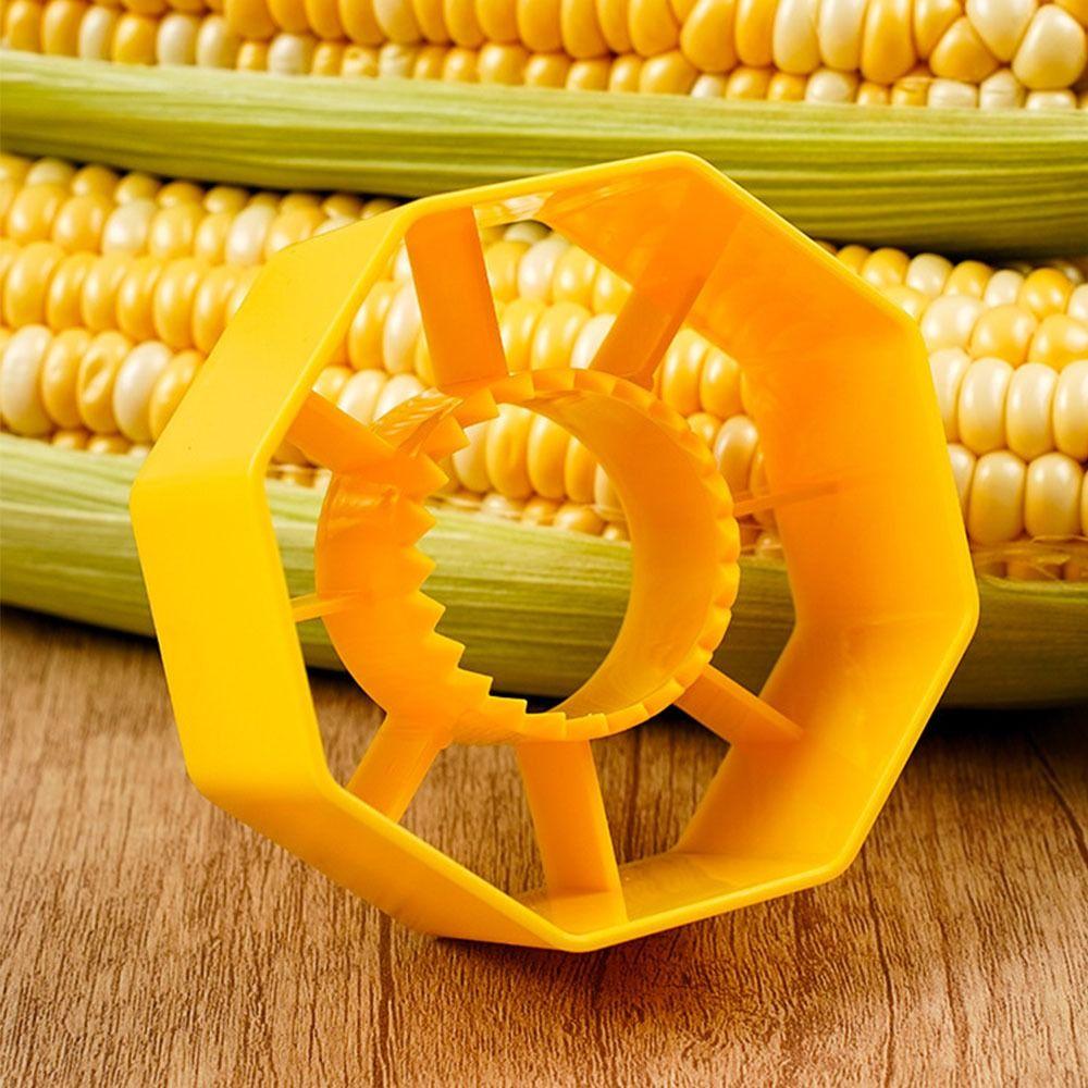 Прочный пластиковый очиститель початков кукурузы с эргономичной ручкой, инструмент для быстрого снятия зерен кукурузы, стругалка для зерен кукурузы