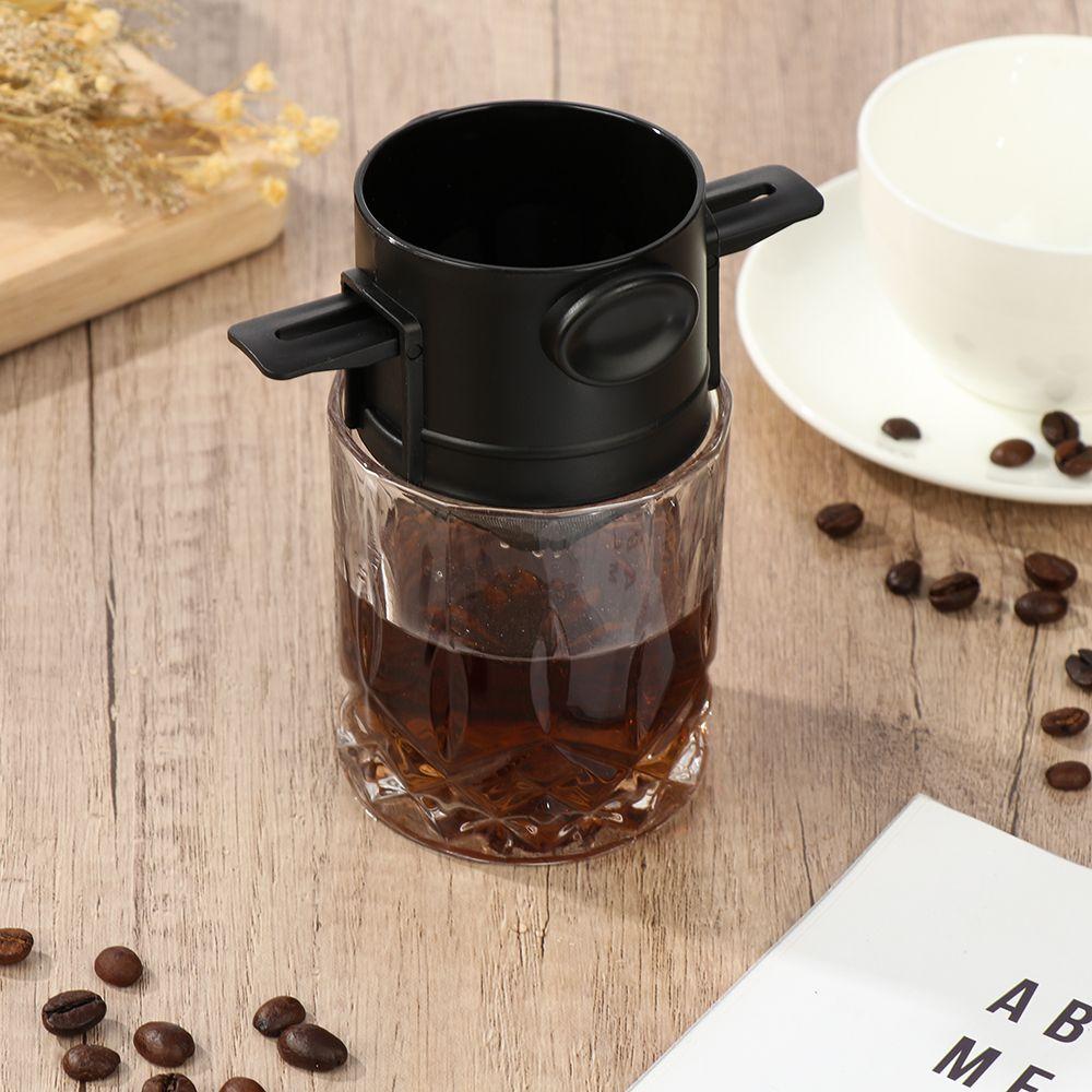Reusable Coffee Tools Stainless Steel Coffee Machine Nylon Filter Coffee Filter