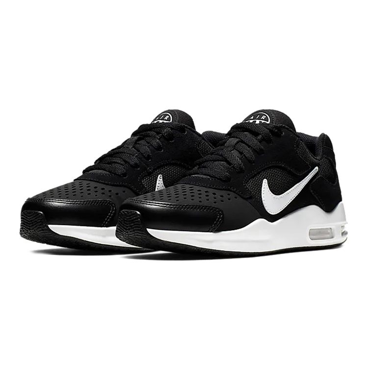 Nike Air Max Guile Легкие Детские Кроссовки с Низким Верхом Детские Кроссовки Черные Белые 917641-001