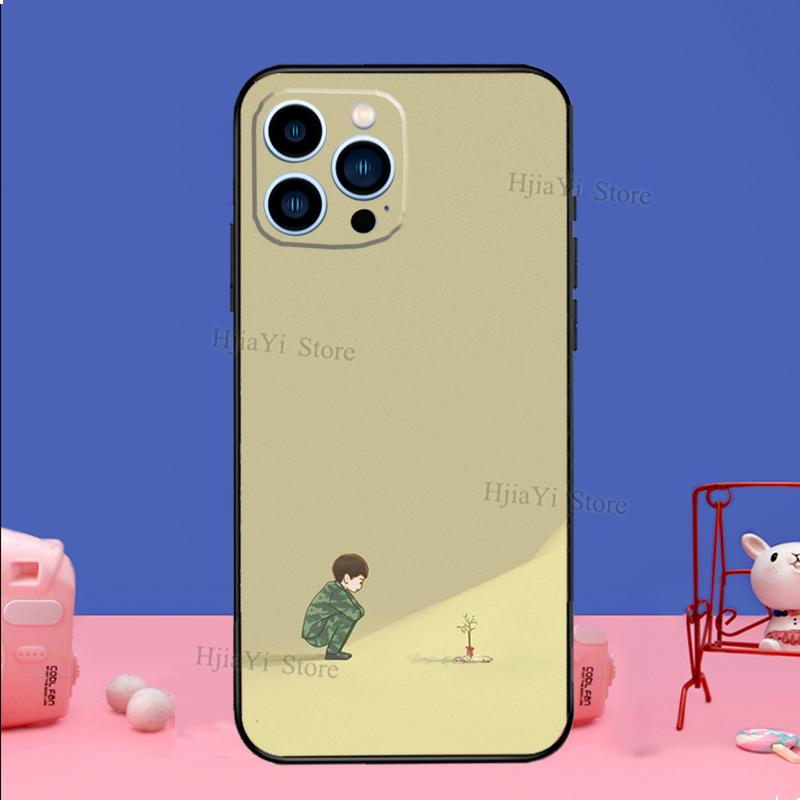 Чехол для телефона "Аварийная посадка любви" для iPhone 16 15 12 13 Mini 11 14 Pro XS Max Plus X XR Силиконовый чехол
