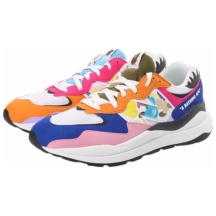 BAPE x New Balance 57/40 Разноцветные Унисекс Кроссовки M5740BPE