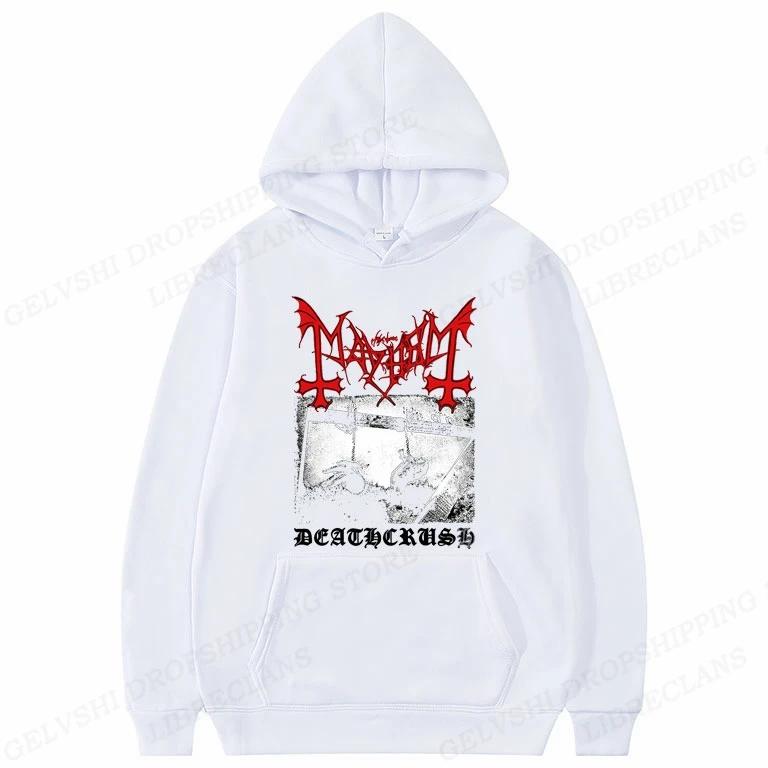 Толстовка с капюшоном Rapper Mayhem Deathrush для женщин, унисекс, модная толстовка с капюшоном, уличный хип-хоп-пуловер с капюшоном