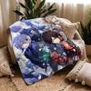 game A-AMNESIA-A Throw Warm Soft Flannel Blanket, Multi-use for Sofa Bed Camping Travel Nap