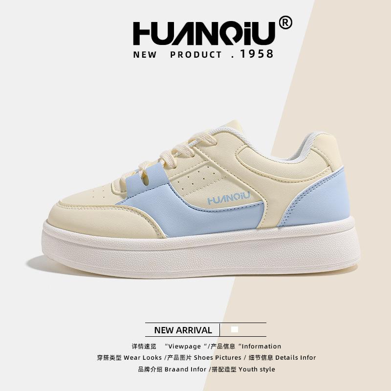 Global Casual Board Shoes Women's KMMRX8180 New Spring Platform Shoes Children's Versatile Fashion Niche Women's Shoes