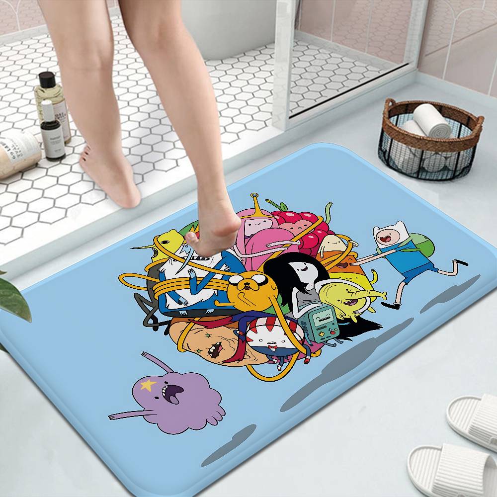 Cartoon A-Adventure T-Time Room Mats Cheaper Anti-slip Modern Living Room Balcony Printed Welcome Rug