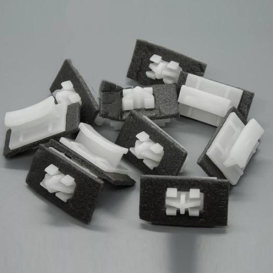 10Pcs Windshield Bezels Strips Mounting Clips 4069906 Fit for Ford Transit Bus