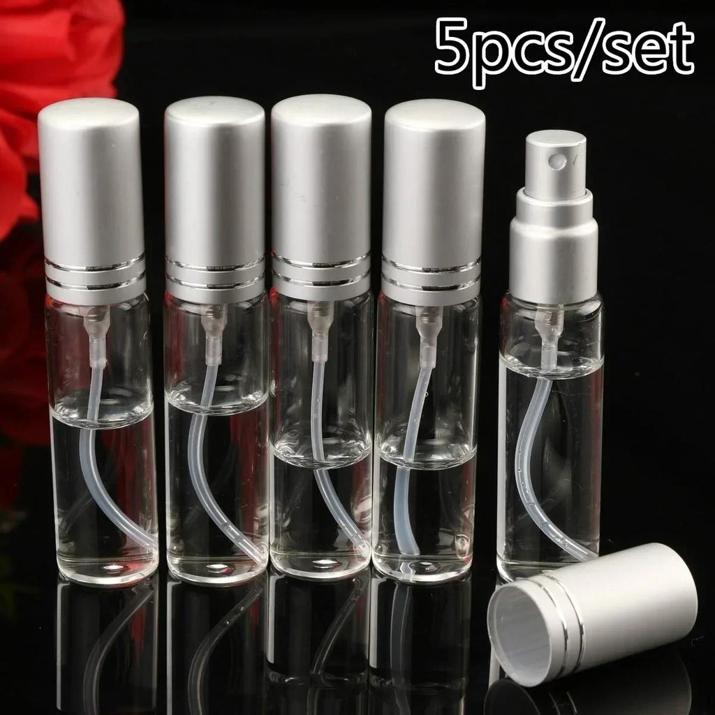 Portable Sub Packaging Spray Bottle 10ML Glass Atomizing Bottle Perfume Soap Liquid Oil Cosmetics Mini Sub Packaging Container