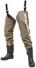 PYKES PEAK Hip Waders for Fishing To Put On and Take Radial Waterproof 5 Sizes Hip To Waders for Car and Work Size [Easy Off, Sole, Breathable,