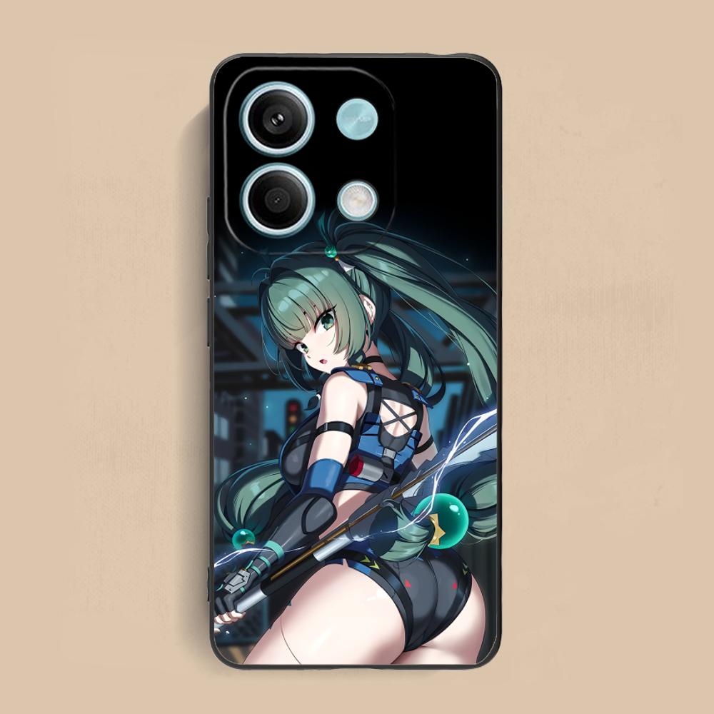Чехол для телефона Zenless Zone Zero QingYi для Xiaomi Redmi 15 14 13 12 A5 3 2 1 C Plus 4G 5G Цветная Печать Чехол для Мобильных Телефонов Роскошный