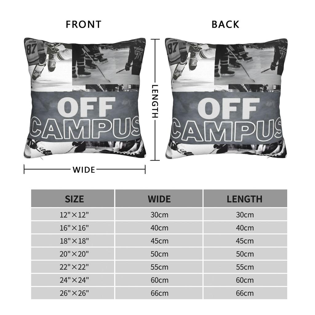 Decorative Pillow Cover Off Campus Tv Series Stuff Chair Throw Pillow Case Cover Square Multi-Size