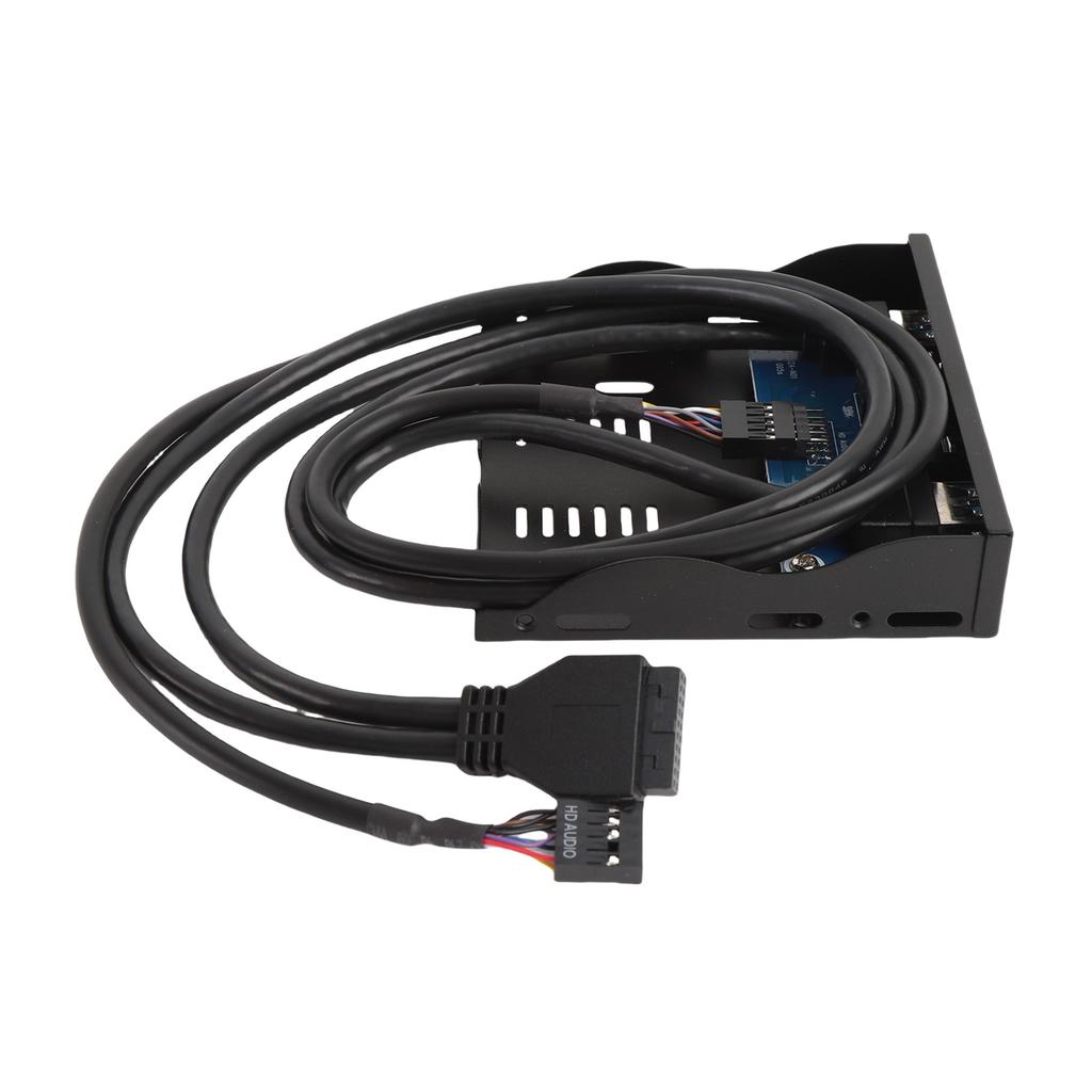 Панель передняя для дисковода 3,5 дюйма, USB 3.0, хаб, 19-контактный разъем для USB 3.0, панель интерфейса HD-звука для компьютерных корпусов