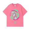 275 GSM Washed T-shirts 100% Cotton Saint Seiya V29 Shun Print Unisex Heavy Cotton T Shirt