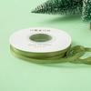 Корейская матовая лента из полиэстера и хлопка для изготовления бантов и аксессуаров для волос своими руками, 1 см