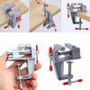 Screw Vise for Craft Mold Fixed Repair Tool 35MM Aluminium Alloy Table Bench Clamp Vise Multi-functional Bench Vise Table