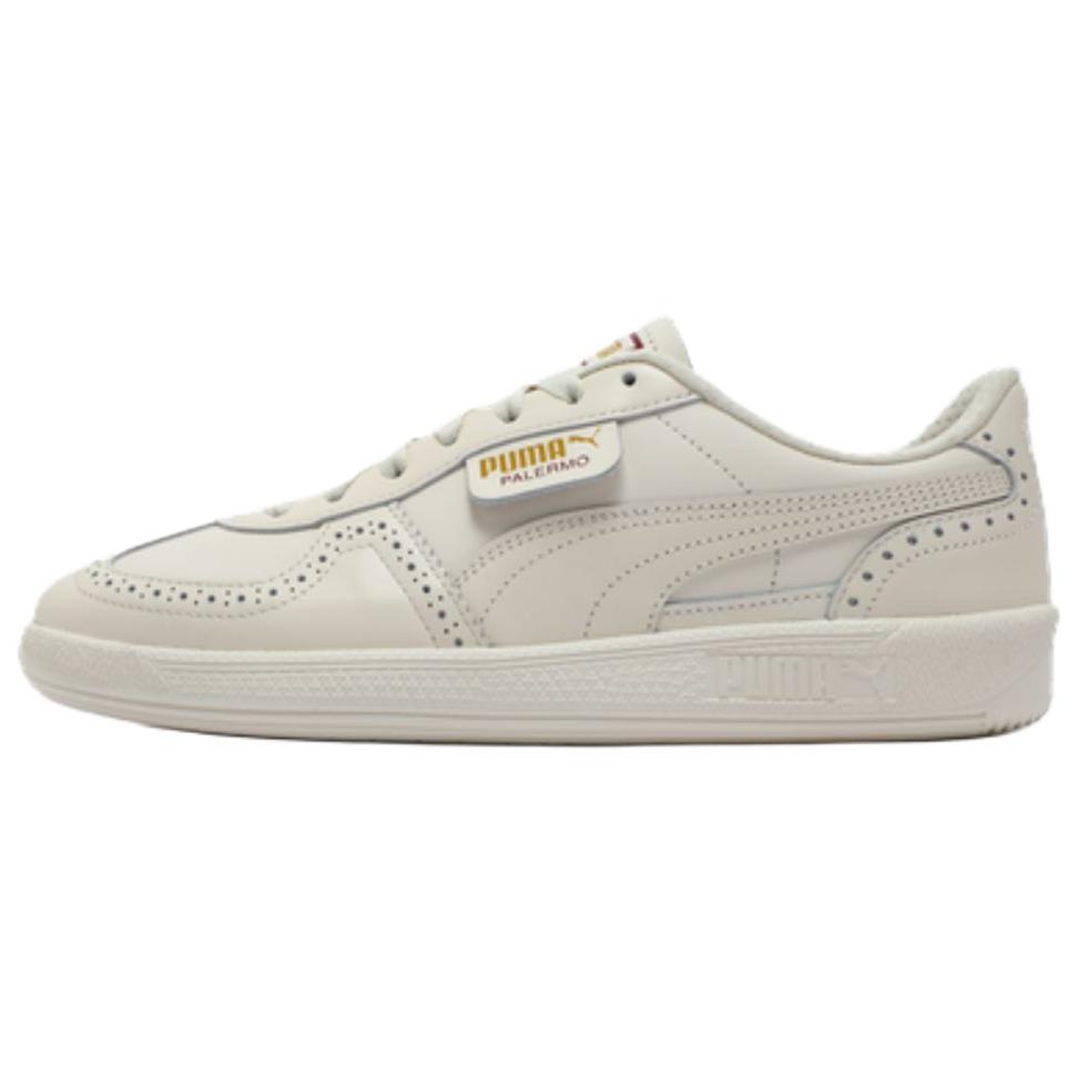Puma Palermo Classy Comfortable Soft Durable Low-Top Sneakers Women Sneakers Beige 399684-01