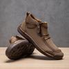 Новые осенние мужские ботинки из натуральной кожи ручной работы, кроссовки с уличным дизайном, мужская дышащая повседневная кожаная обувь, мужские ботильоны, осень, большие размеры