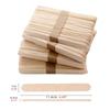 100Pcs/Set Popsicle Sticks Natural Wooden Pop Popsicle Sticks 11.4CM Length Wood Craft Ice Cream Sticks Popsicl Accesorios