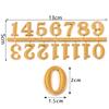 1 НАБОР Сделай сам Замена Гаджет Ремонт Арабские Цифры Звонок Аксессуары Часовые Детали Часовые Цифры