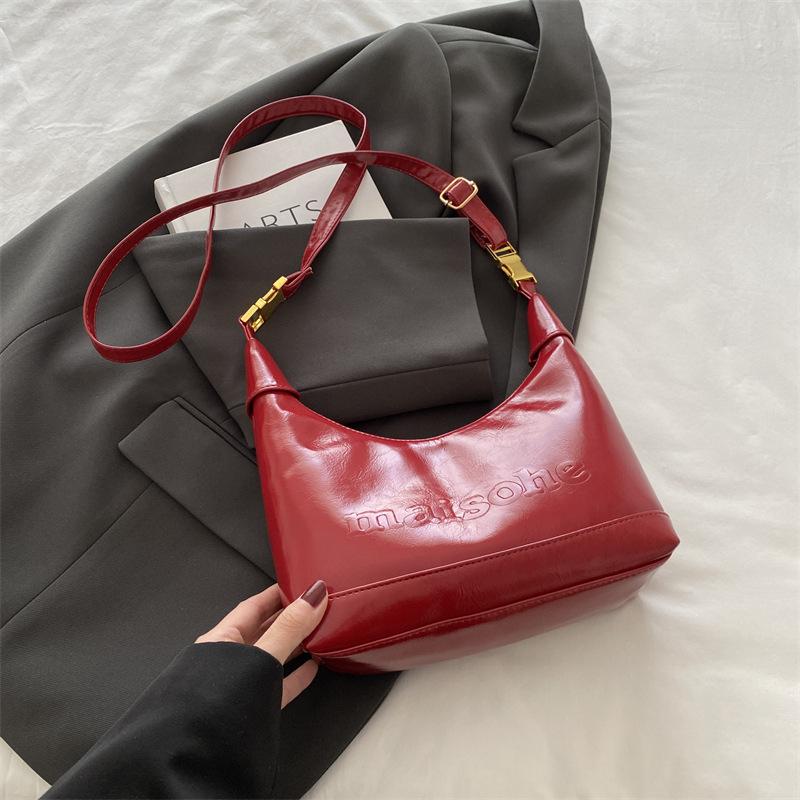 Niche bag women's new autumn and winter fashion popular high-end shoulder bag handbag crossbody dumpling bag