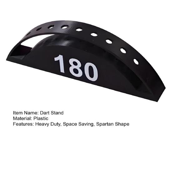 3D-печатная стойка для дротиков 9 Полностью собранный держатель для дротиков с мягким наконечником из стали Прочная Компактная Настольный органайзер для дротиков Стеллаж для хранения