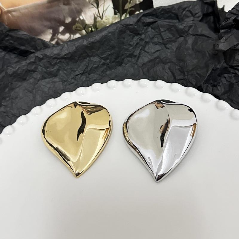 Модная и простая блестящая брошь