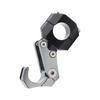1x Motorcycle Hook Universal Helmet Luggage Bag Hook Holder Aluminum Alloy Folding Hook For HONDA PCX160 PCX 160 22MM-30MM black