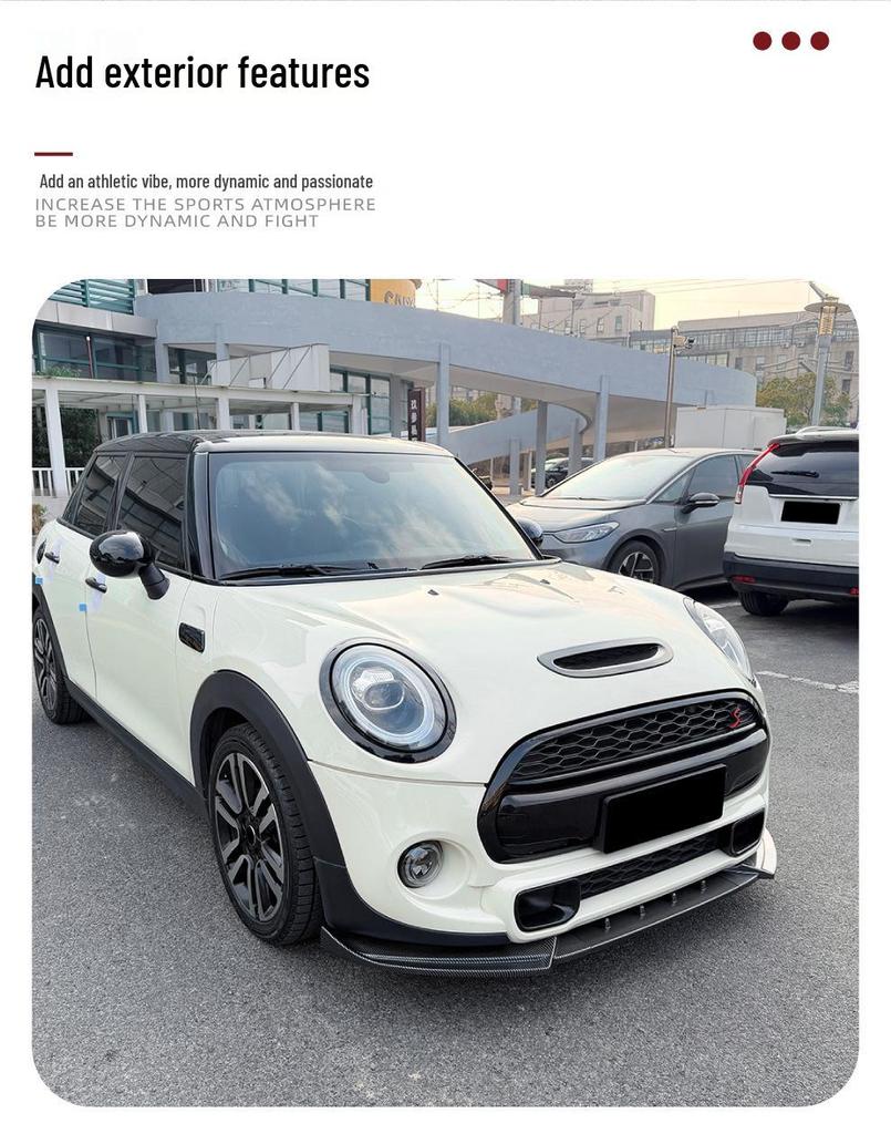 Передний спойлер-диффузор для Mini Cooper S JCW F55/F56/F57