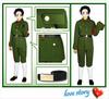 Китайская военная форма Косплей Костюм, Ось Хеталия Ретро Аниме Наряд для Сценического Выступления
