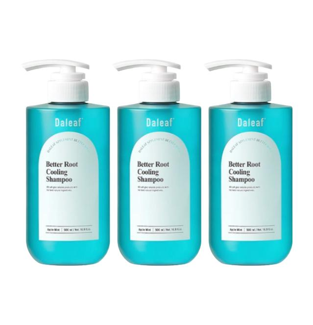 Daleaf Шампунь AppleMint для лучшего охлаждения корней 500 мл (3 варианта)