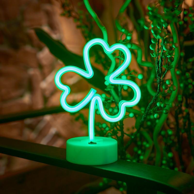 Креативный светодиодный неоновый светильник в форме сердца - Романтичная настольная лампа для декора спальни