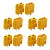 10Pair XT60H Male Female Bullet Connectors Power Plugs with Sheath for Lipo Battery RC Planes Cars