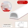 D/E/I Type Weatherstrip Silicone Rubber Seal Stopper New Door Seal Strip  Door
