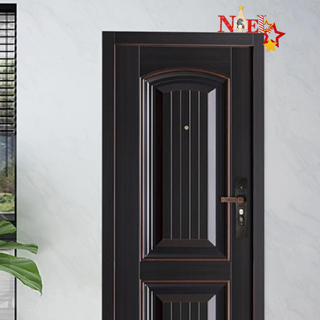 Рождественское деревянное угловое украшение дверной рамы, подвесная деревянная аппликация для угла двери дома, праздничные рождественские подарки, настенные таблички