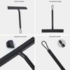 Soft Glass Clean Scraper Silicone Washing Wiper Labor-saving Shower Squeegee Scraper  Window