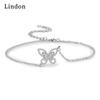 Линдон циркон браслет ювелирные изделия геометрические бусины браслеты-цепочки модный тонкий свадебный подарок для подруги женщин