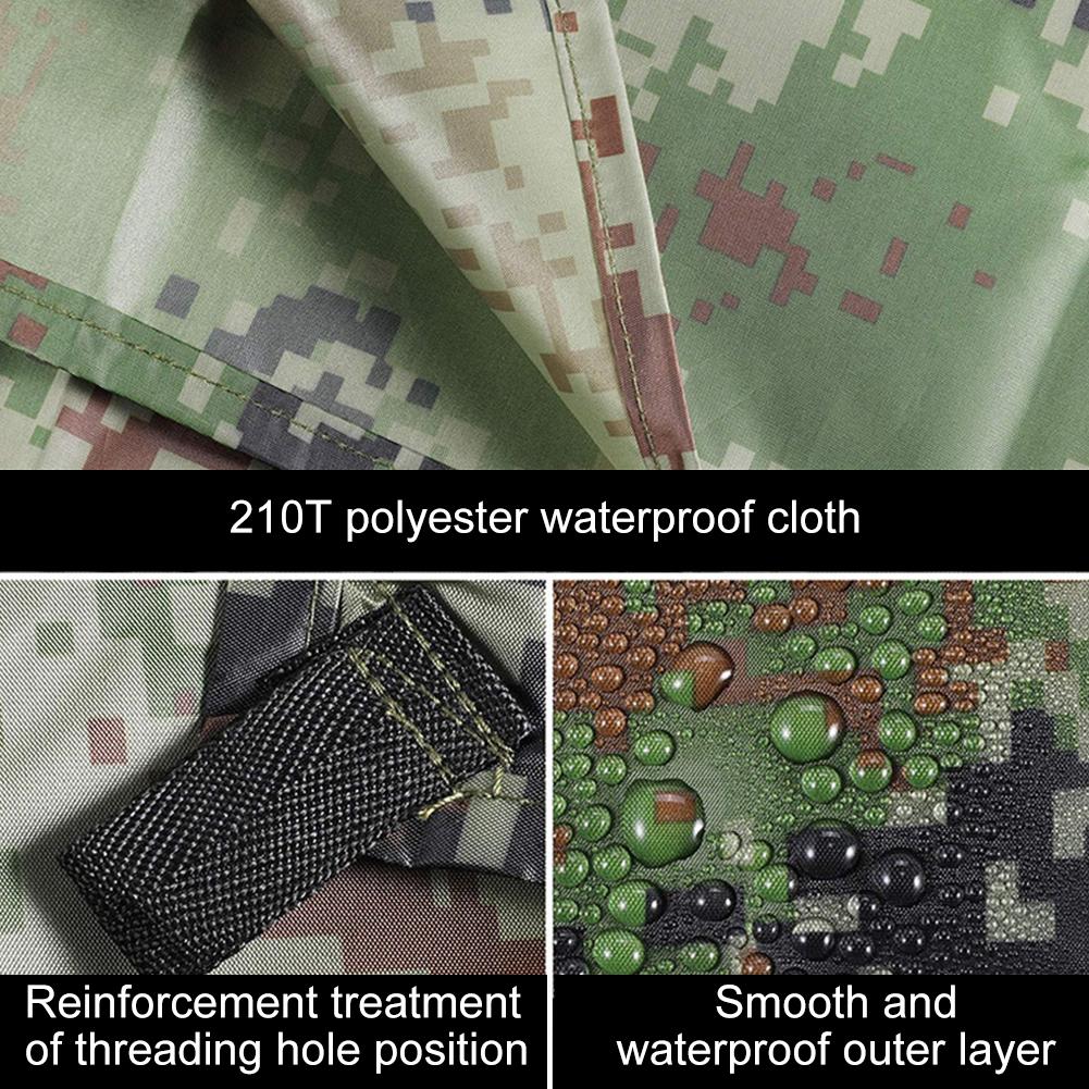 Портативный камуфляжный походный тент 210T полиэстеровая пряжа навес водонепроницаемый складной ультралегкий оборудование для пикника и пешего туризма