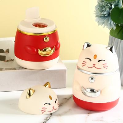 Коробка для зубочисток Lucky Cat Форма Pree Тип Автоматический всплывающий дом Гостиная Столовая Диспенсер для зубочисток Держатель для хранения зубочисток Контейнер