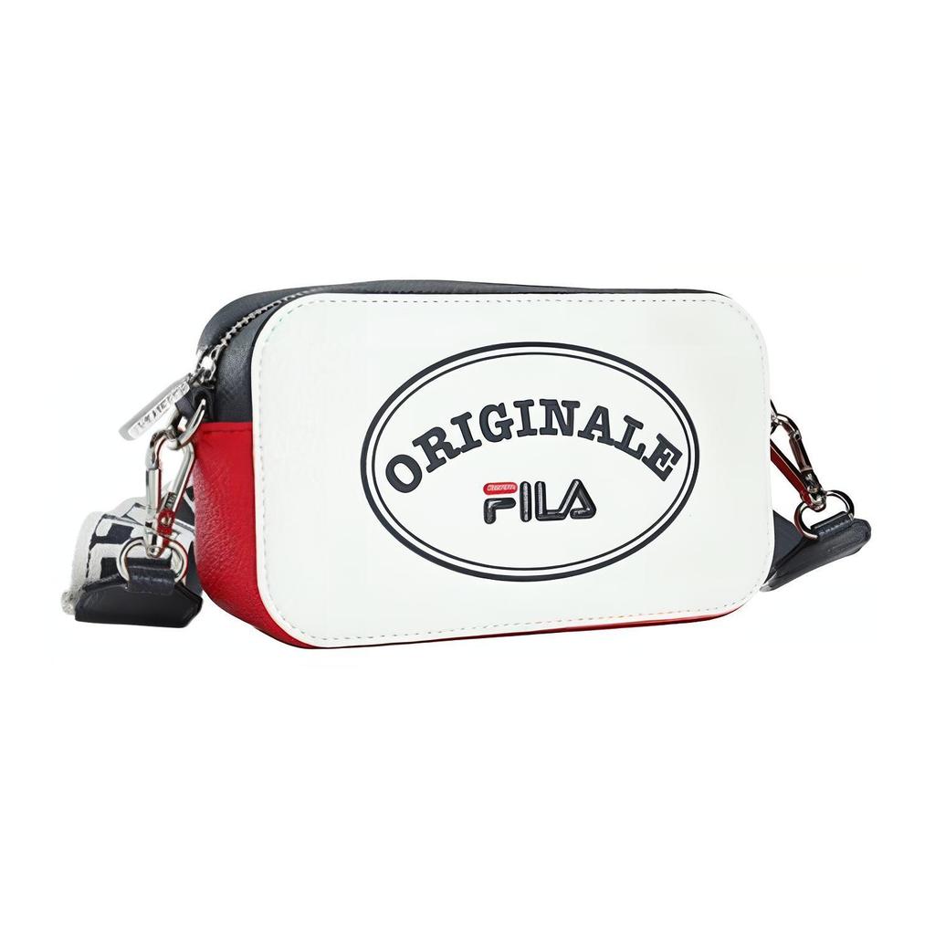 New FILA Polyurethane PU Synthetic Leather Box Bag, Shoulder Bag, Crossbody Bag Extra Small Women's F13W429164FWT