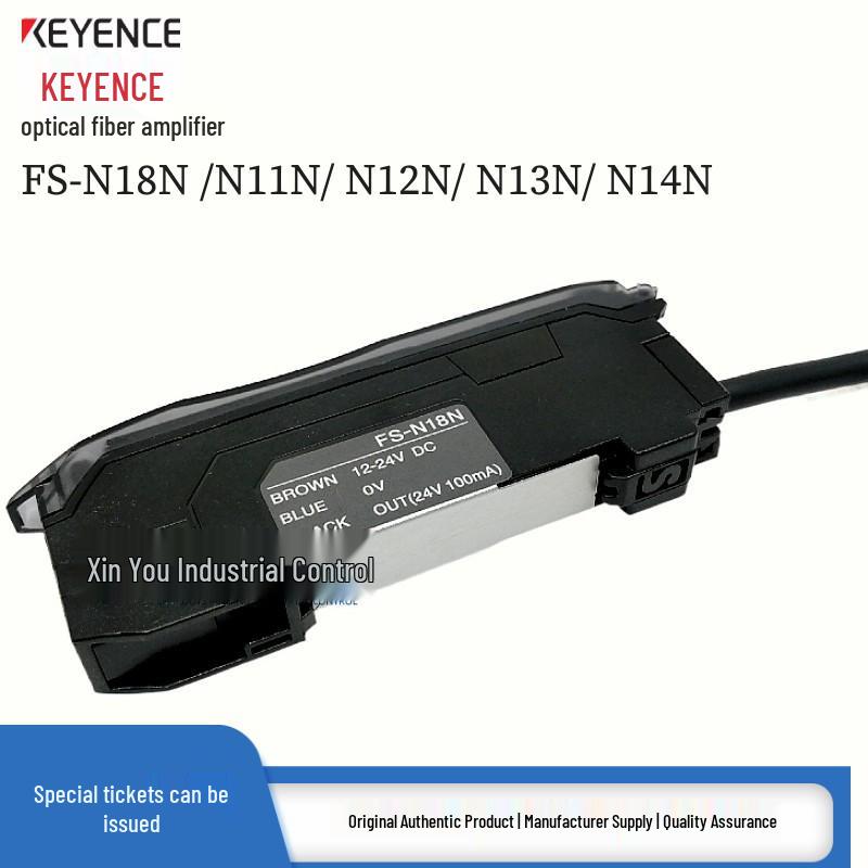 Keyence FS-N Series Fiber Optic Amplifier Sensor (Models N18N, N11N, N12N, N13N, N14N) - Original Product